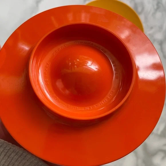 Vintage Rosti Egg Cups - Melamine Danish Design - AS IS - Picture 9 of 9